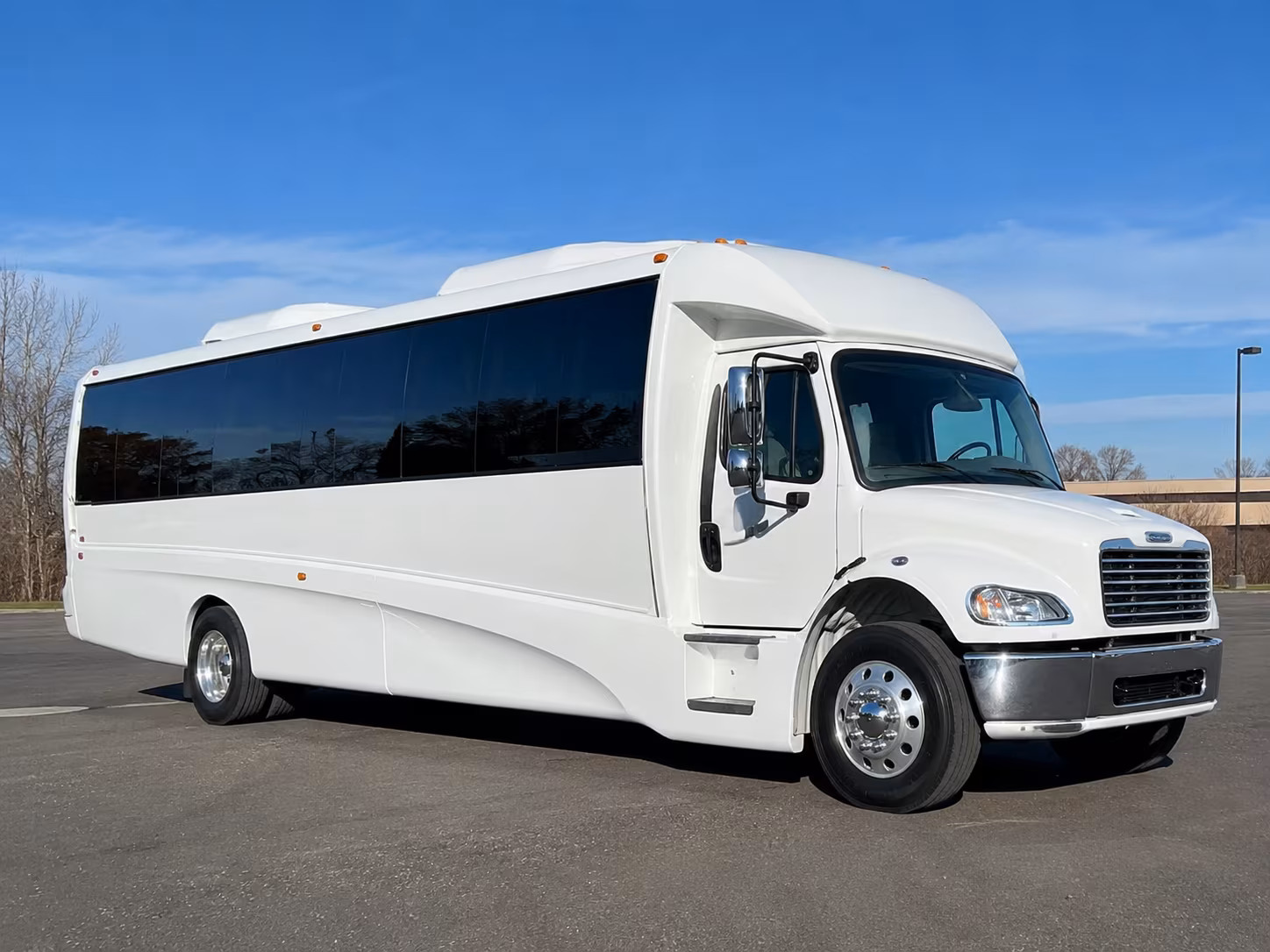 Interior of a party bus rental serving Tyler