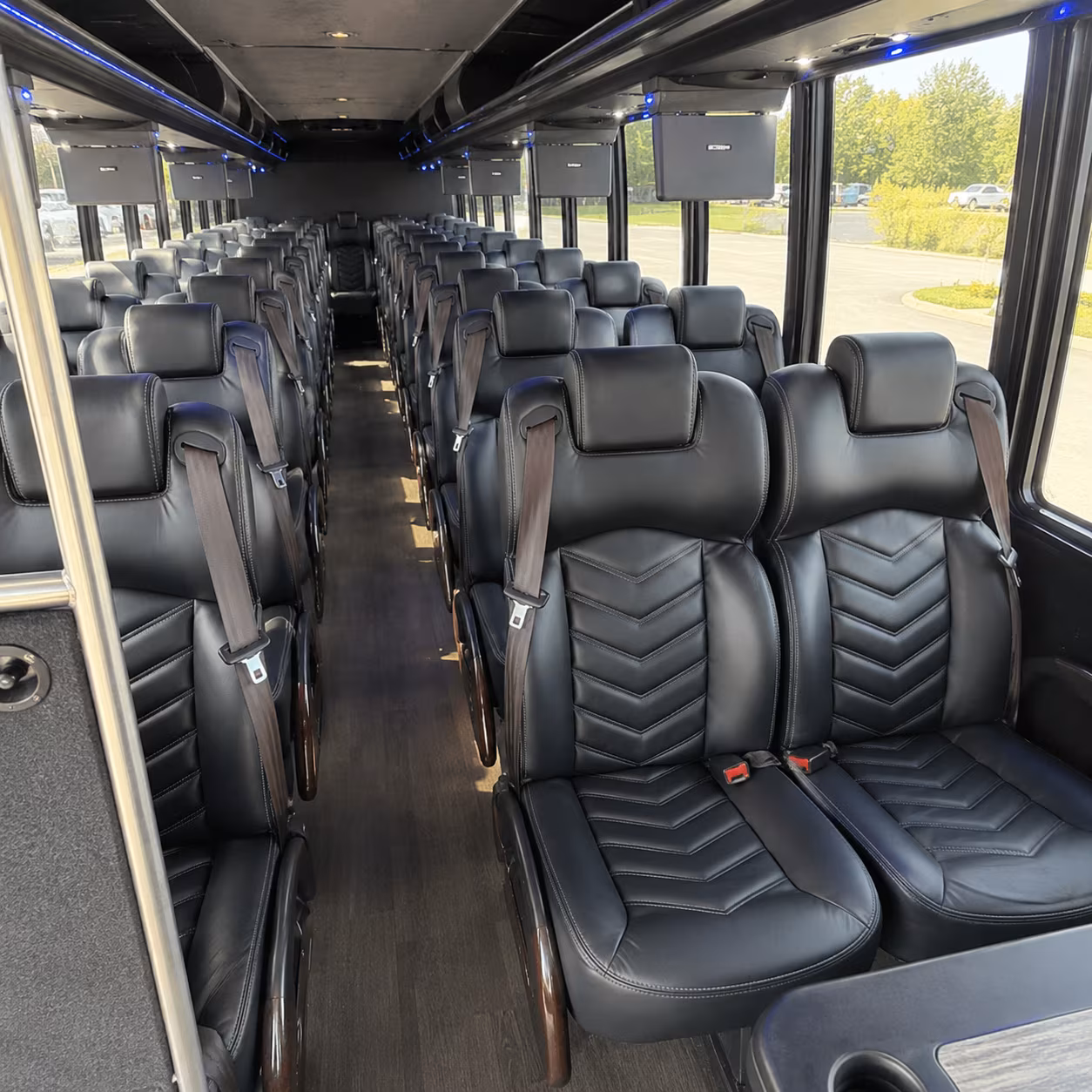 Tyler Airport Shuttle & Transportation party bus exterior