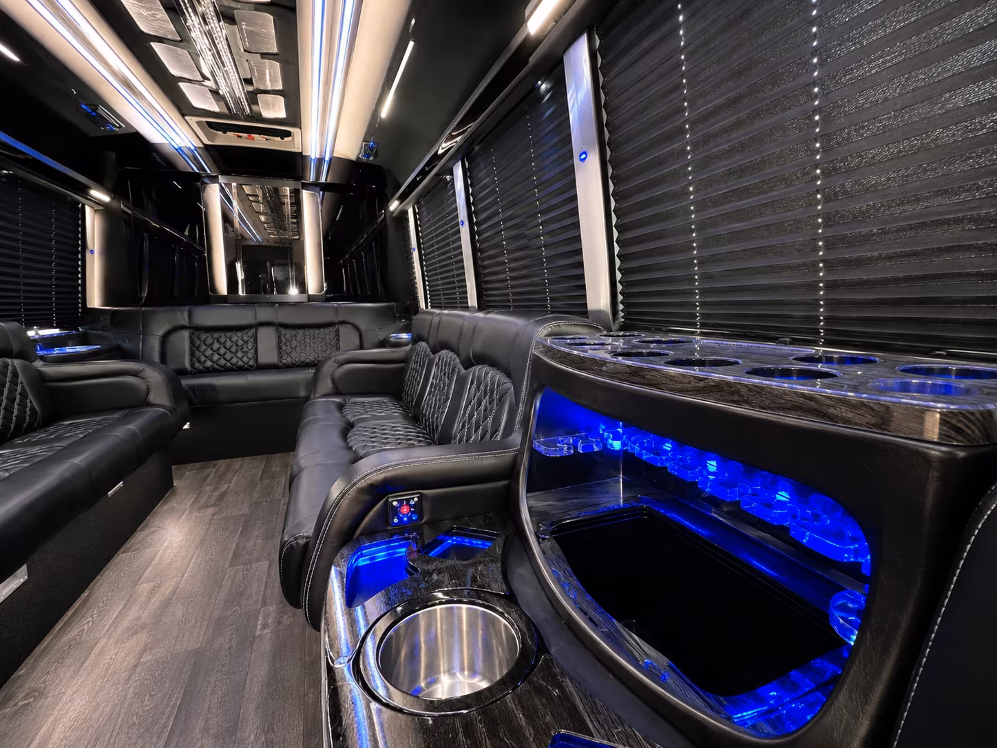 Tyler Bachelor & Bachelorette Transportation party bus exterior