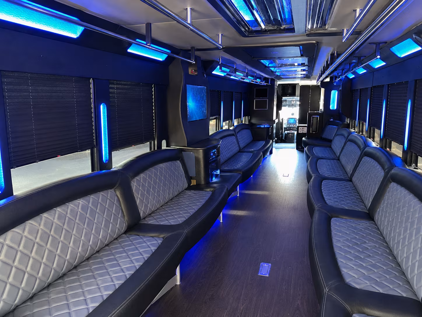 Tyler Concert & Music Festival Transportation party bus exterior