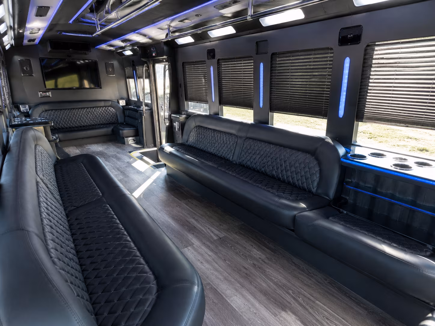 Tyler Concert & Music Festival Transportation party bus exterior