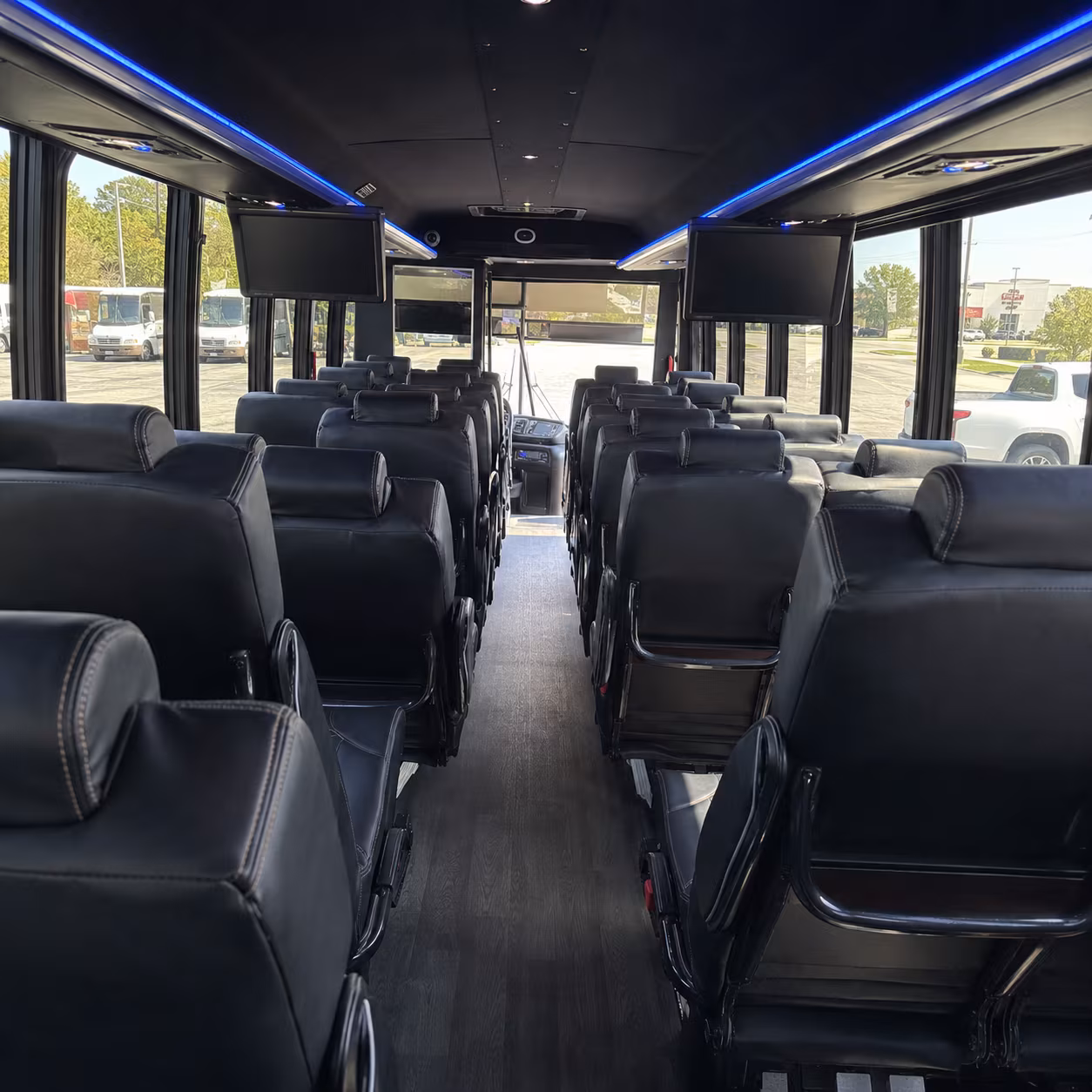 Tyler Corporate Transportation party bus exterior