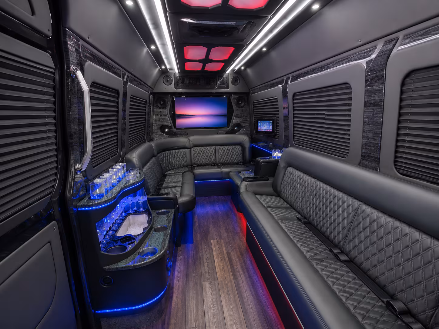 Tyler Corporate Transportation party bus exterior