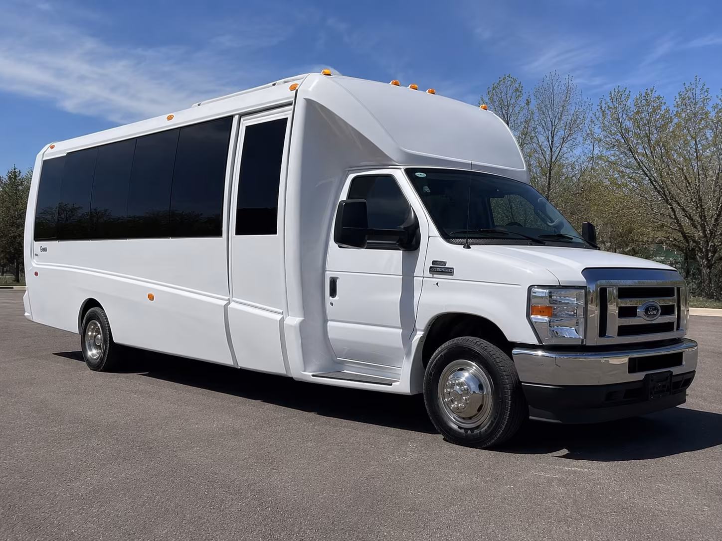 Tyler Prom & Homecoming Transportation party bus exterior