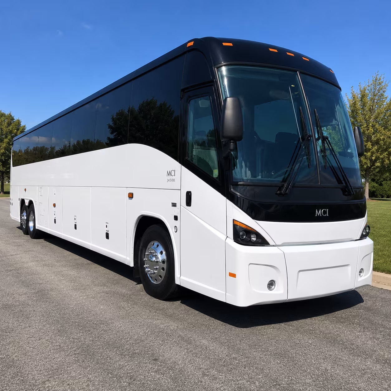 Tyler School Event Transportation party bus exterior