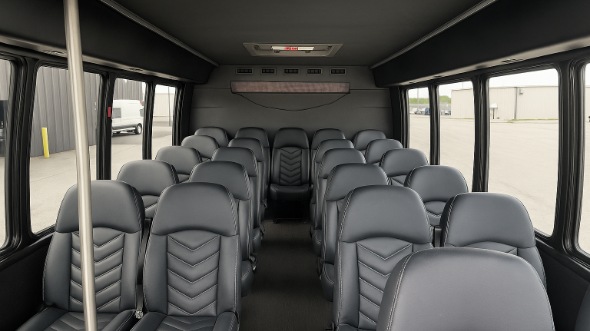 20 Passenger Minibus Interior