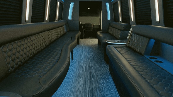 tyler 40 passenger party bus rental